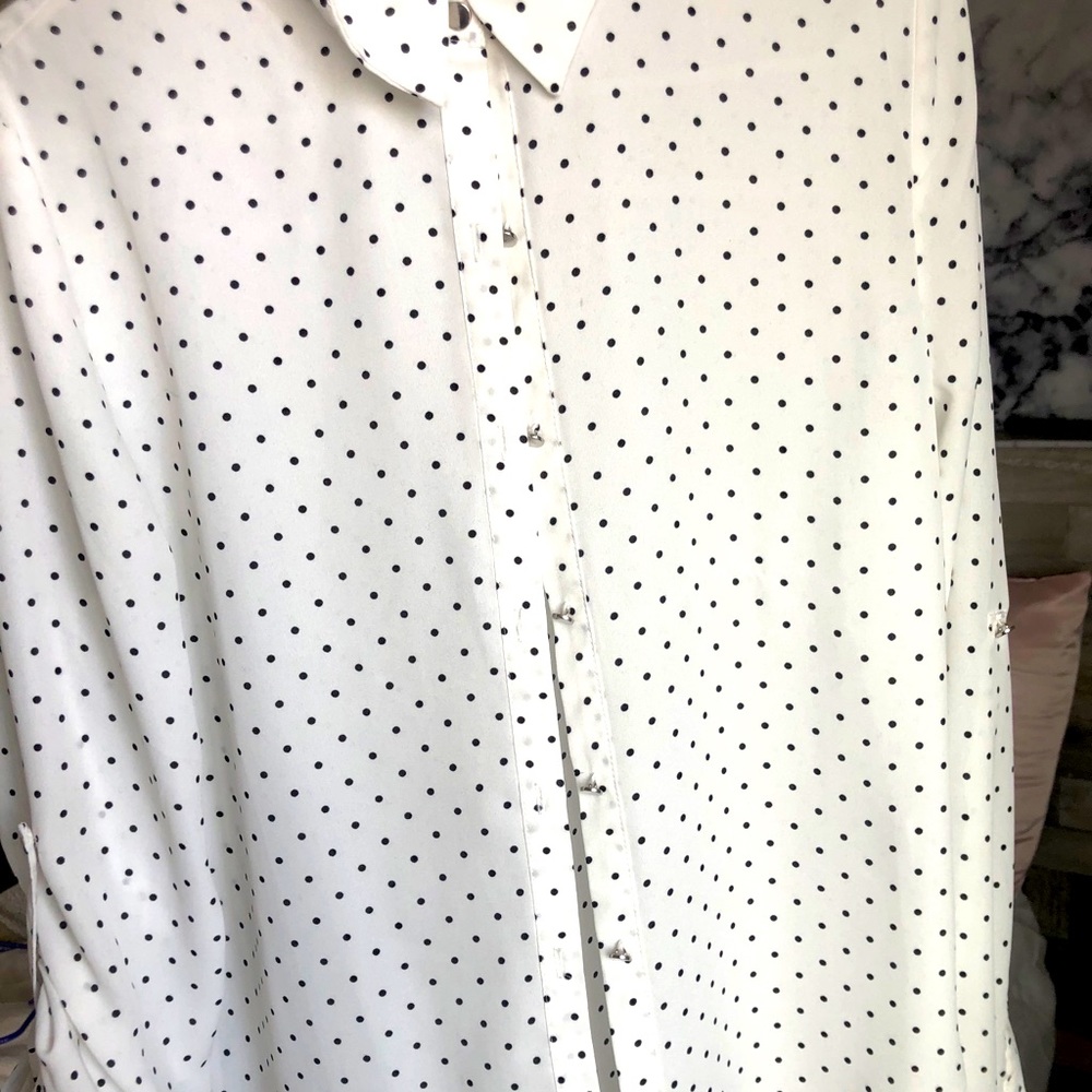 Long sleeve shirt with collar